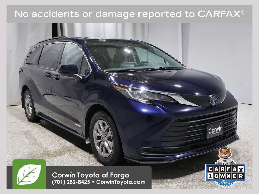 used 2021 Toyota Sienna car, priced at $35,487