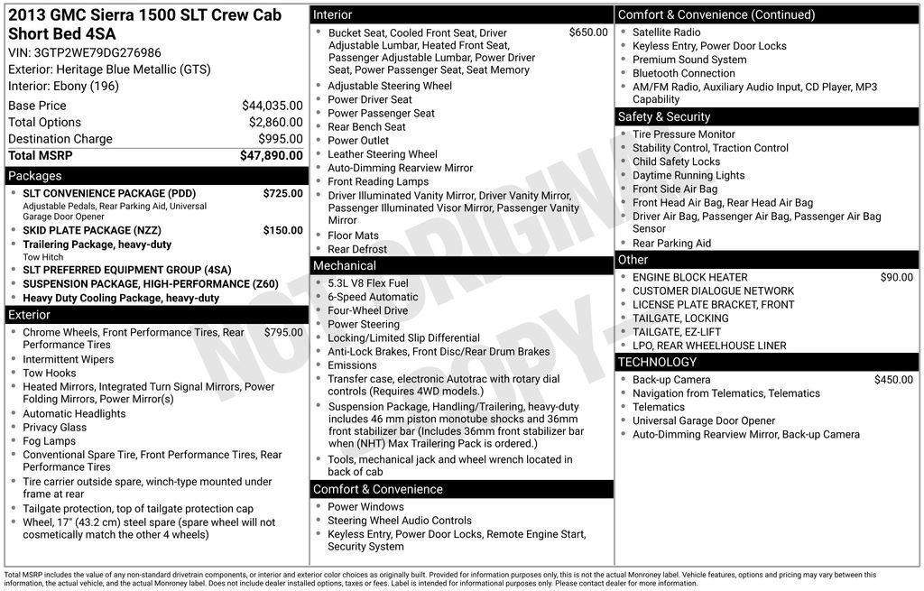 used 2013 GMC Sierra 1500 car, priced at $5,900