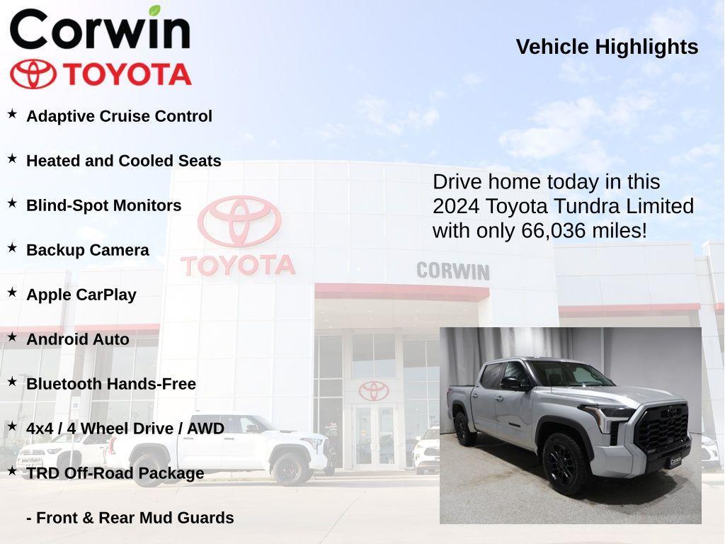 used 2024 Toyota Tundra car, priced at $43,525