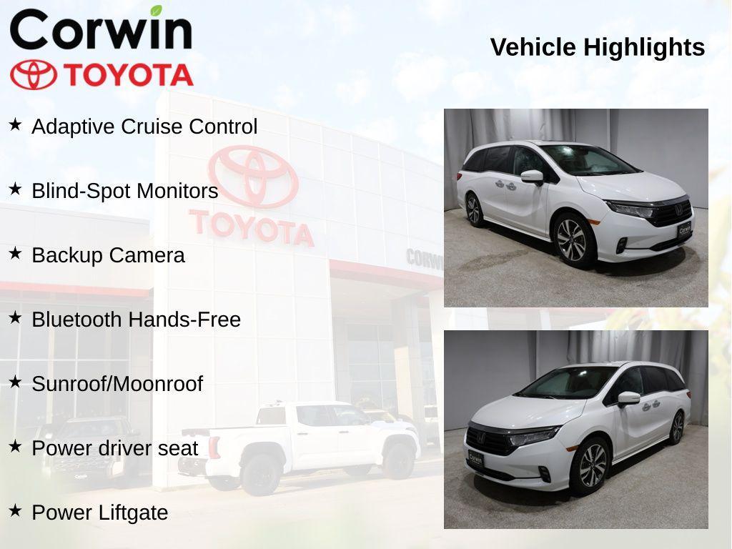 used 2023 Honda Odyssey car, priced at $31,496