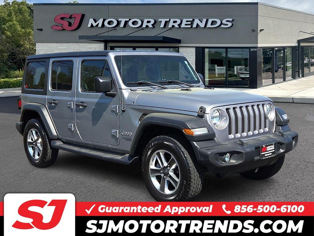 used 2018 Jeep Wrangler Unlimited car, priced at $24,698