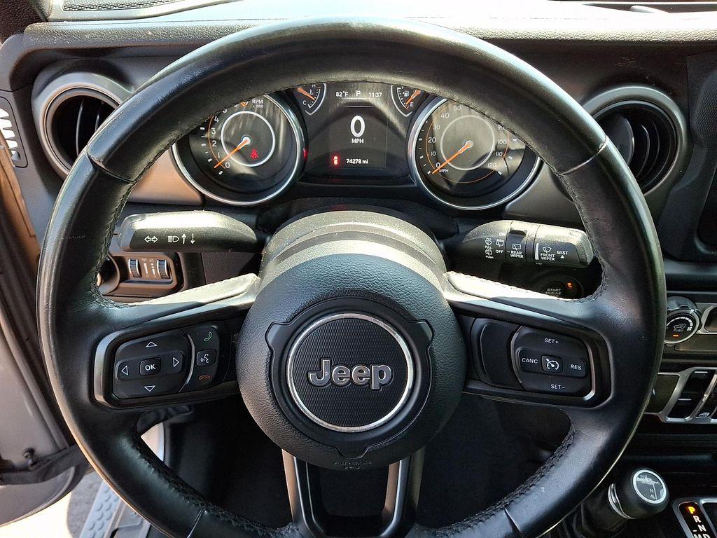 used 2018 Jeep Wrangler Unlimited car, priced at $27,698