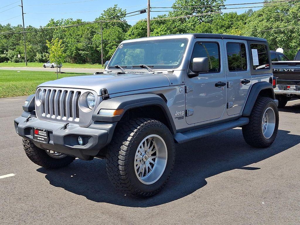 used 2018 Jeep Wrangler Unlimited car, priced at $27,698