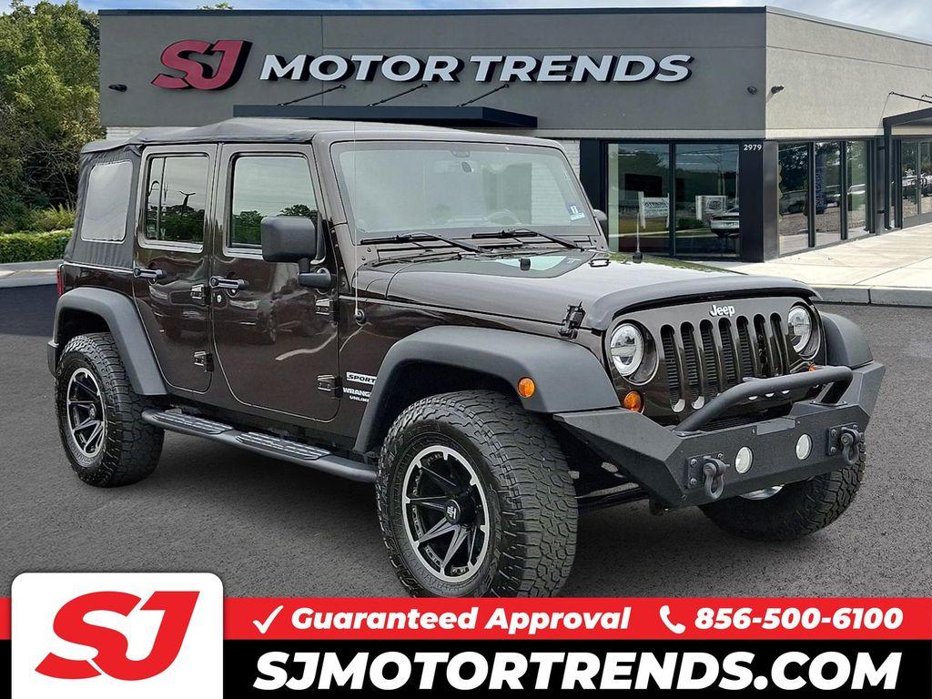 used 2013 Jeep Wrangler Unlimited car, priced at $17,698