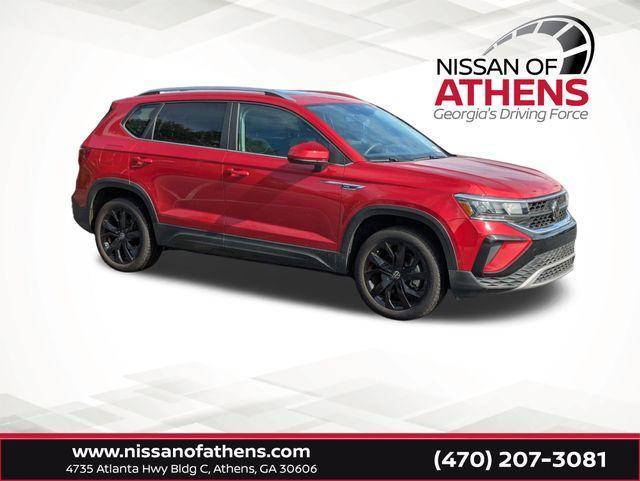 used 2023 Volkswagen Taos car, priced at $22,499