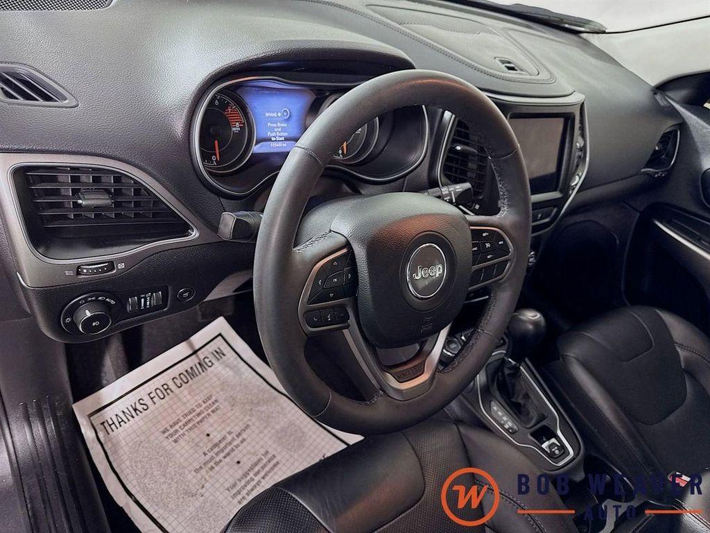 used 2021 Jeep Cherokee car, priced at $14,598