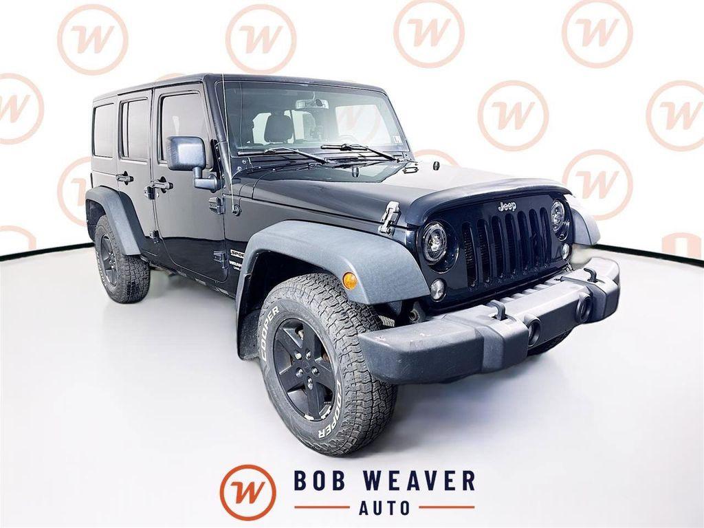 used 2015 Jeep Wrangler Unlimited car, priced at $12,393
