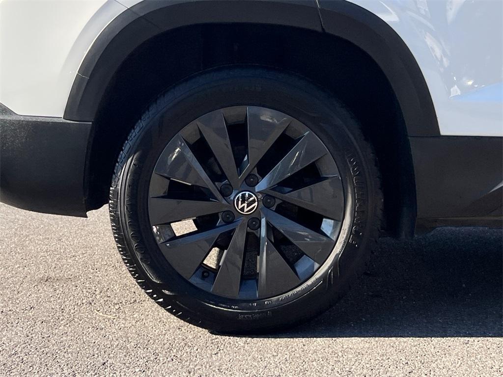 used 2024 Volkswagen Taos car, priced at $16,000
