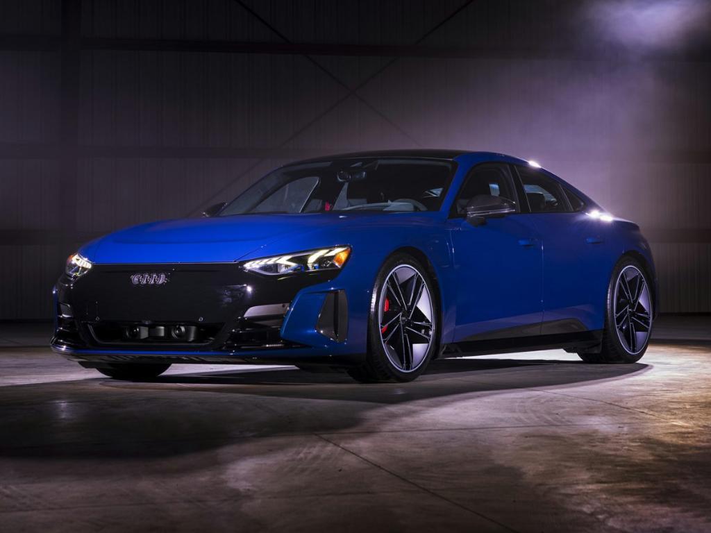 used 2022 Audi e-tron GT car, priced at $38,500