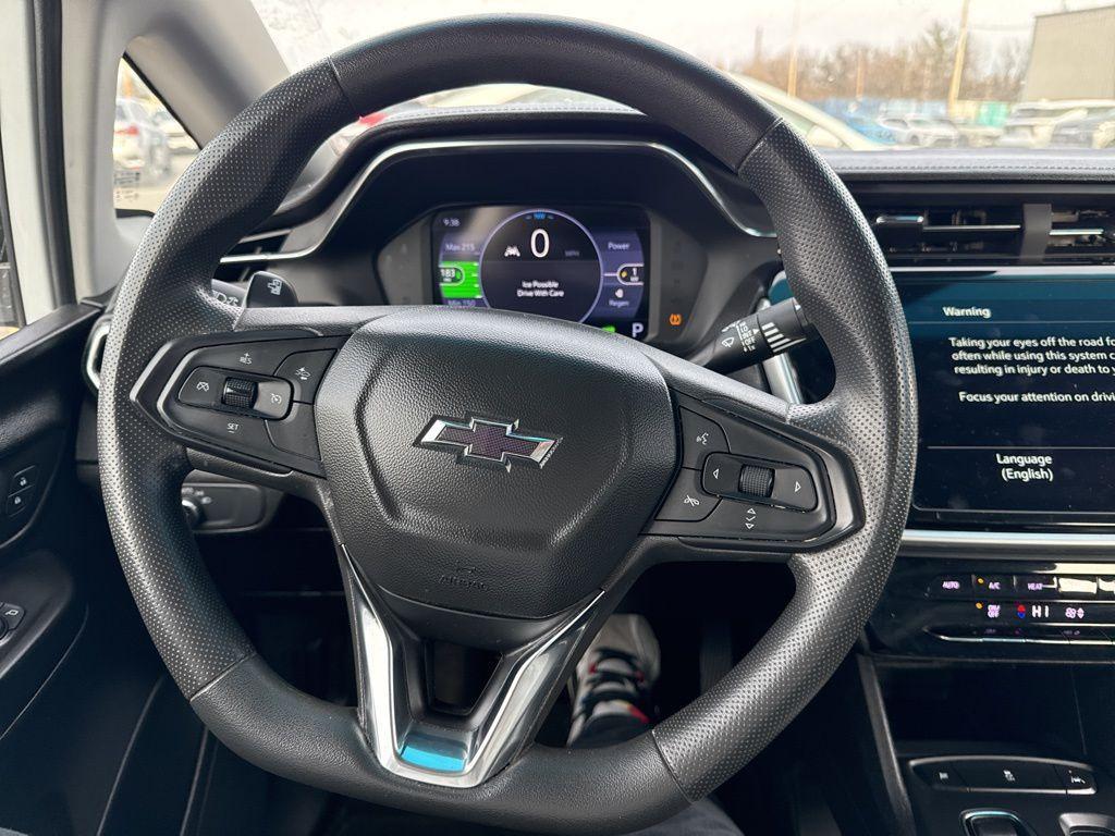 used 2023 Chevrolet Bolt EV car, priced at $14,300