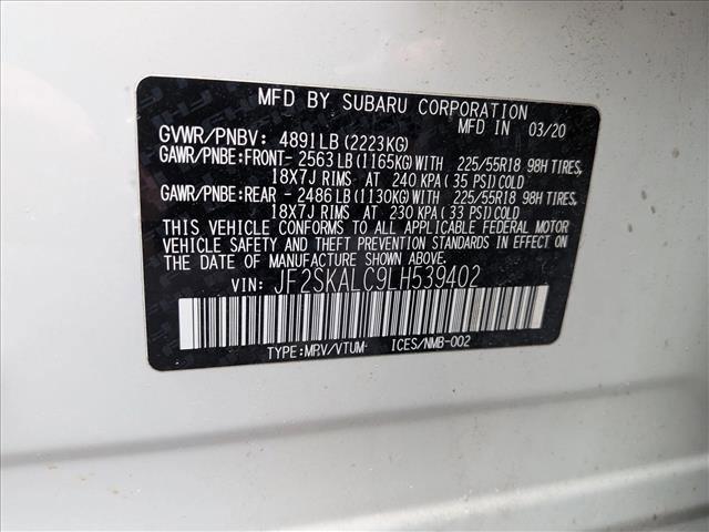 used 2020 Subaru Forester car, priced at $24,492