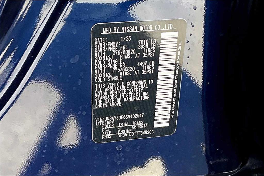 new 2025 Nissan Armada car, priced at $68,525