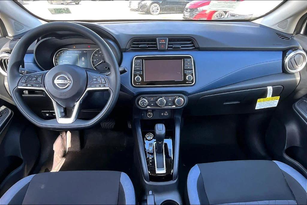 new 2025 Nissan Versa car, priced at $22,050