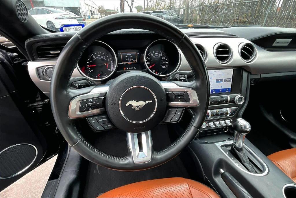 used 2021 Ford Mustang car, priced at $14,295