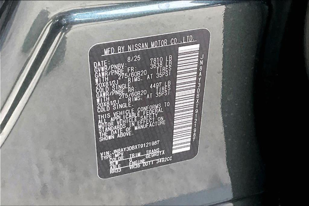 new 2026 Nissan Armada car, priced at $74,911