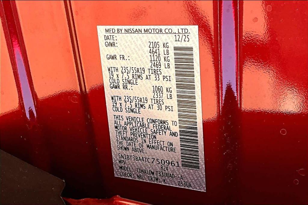 new 2026 Nissan Rogue car, priced at $30,341