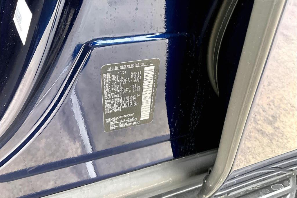 new 2025 Nissan Armada car, priced at $72,250