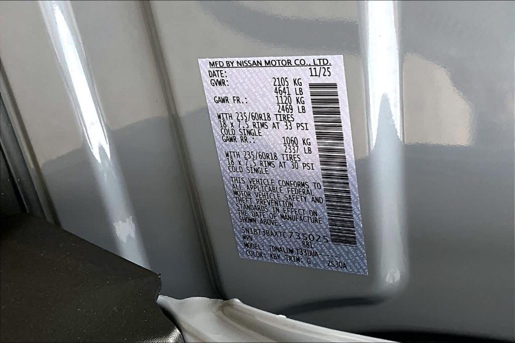 new 2026 Nissan Rogue car, priced at $29,450