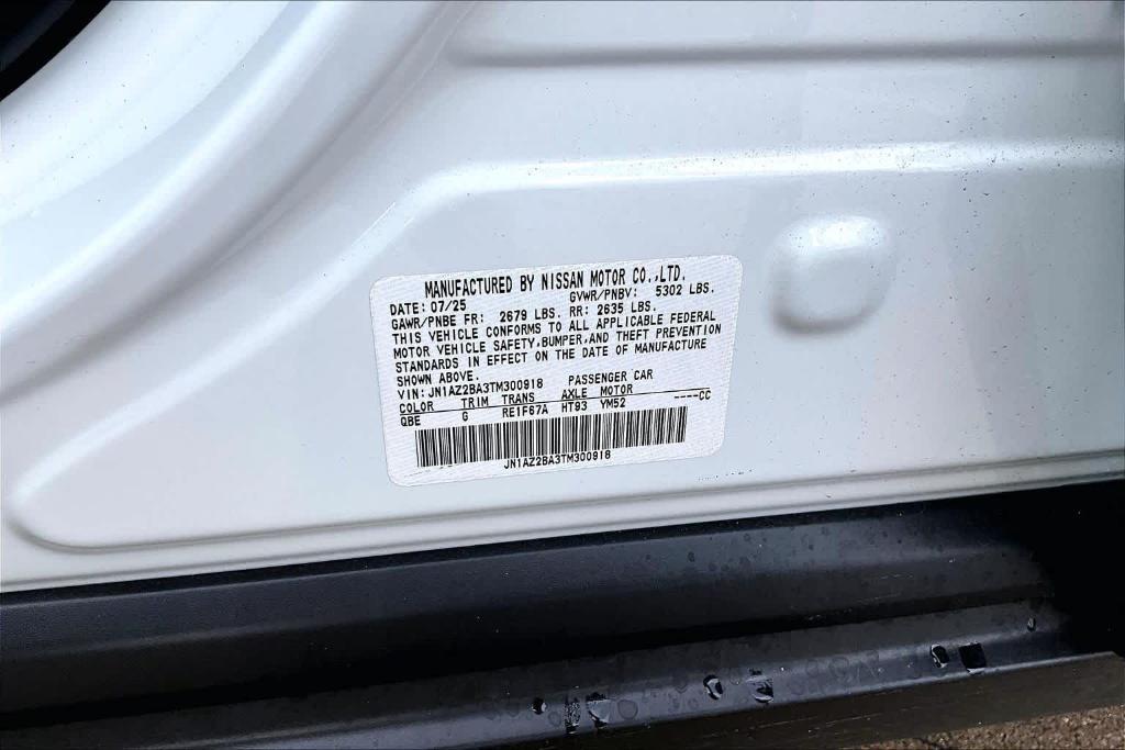 new 2026 Nissan Leaf car, priced at $32,565