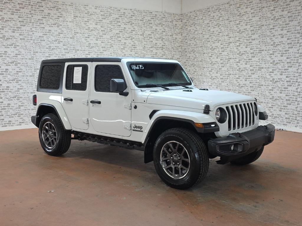used 2021 Jeep Wrangler Unlimited car, priced at $25,837