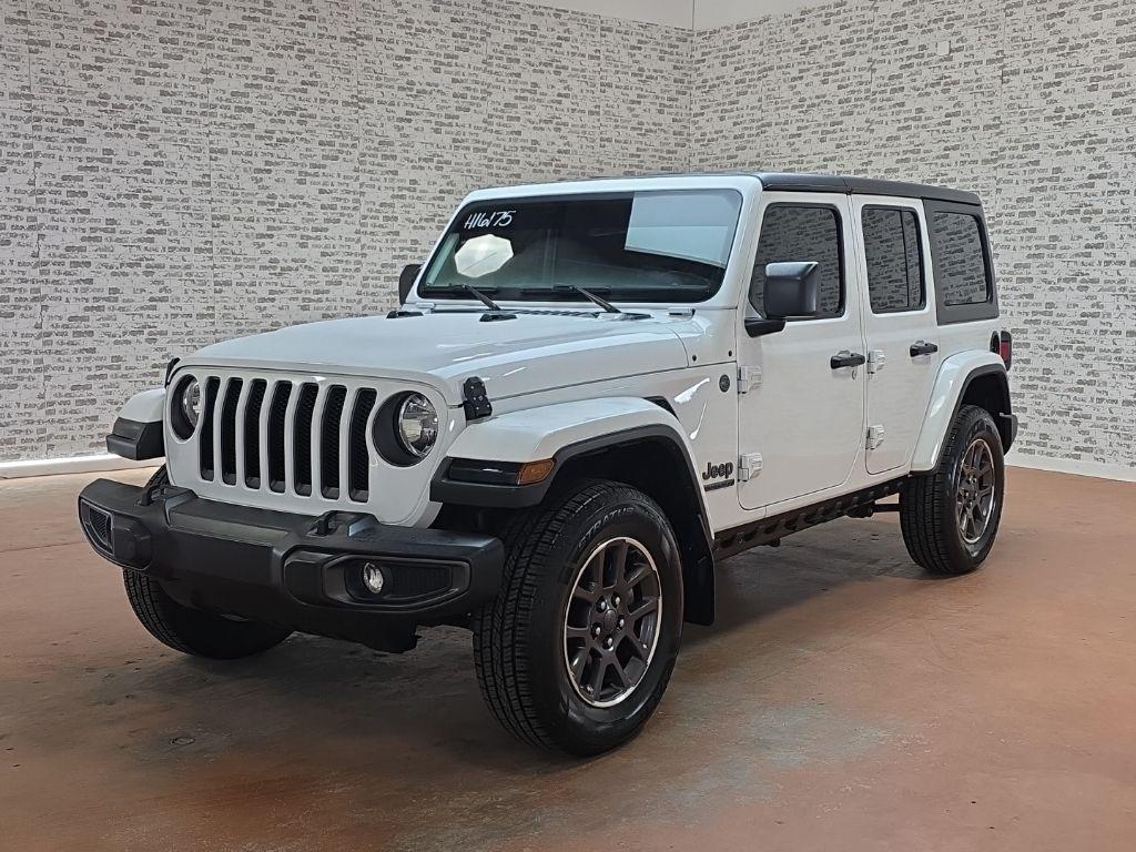 used 2021 Jeep Wrangler Unlimited car, priced at $25,837