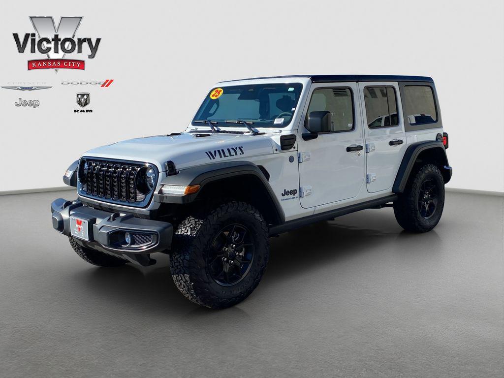 used 2025 Jeep Wrangler 4xe car, priced at $27,995