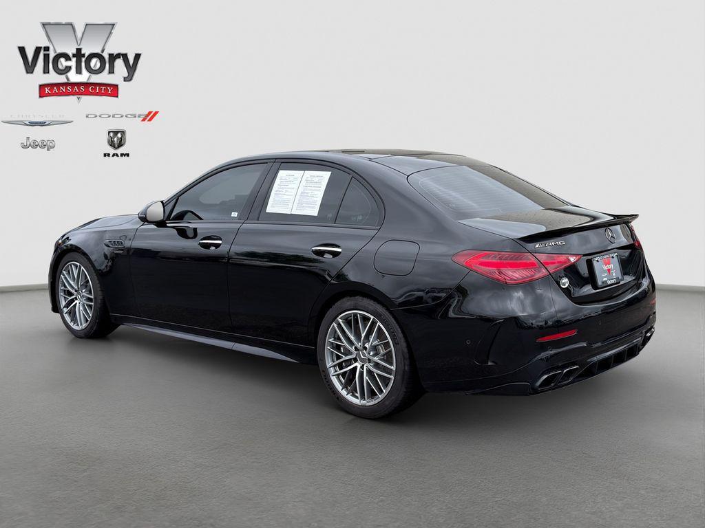 used 2024 Mercedes-Benz AMG C 63 car, priced at $52,500