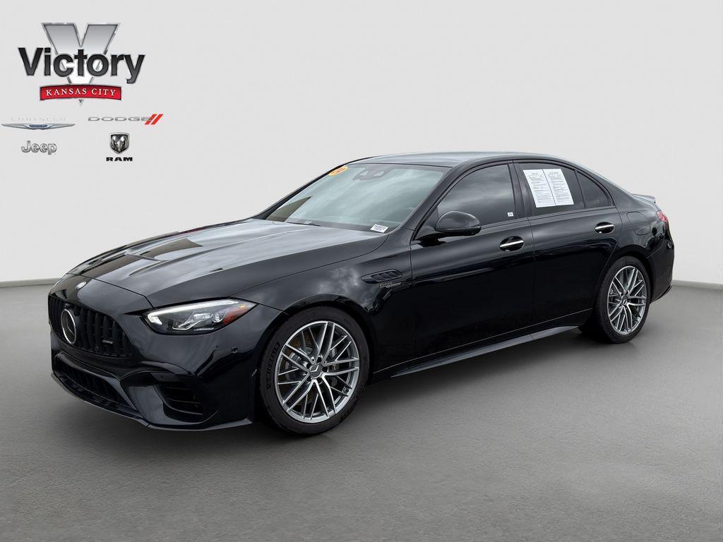 used 2024 Mercedes-Benz AMG C 63 car, priced at $52,500