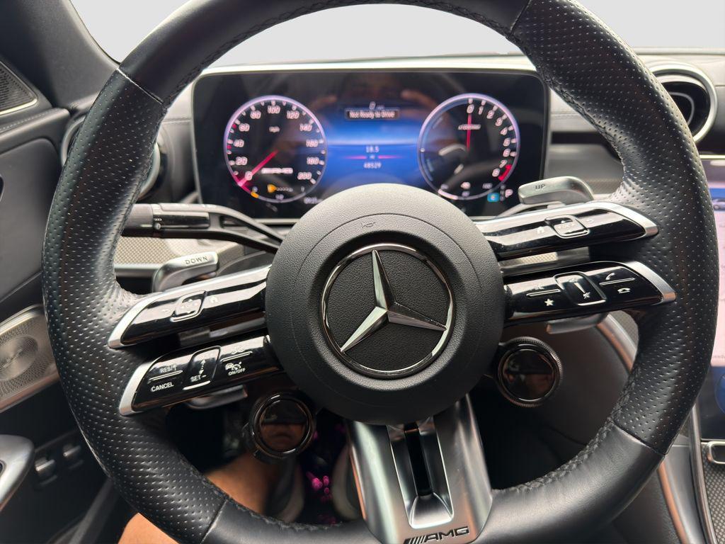 used 2024 Mercedes-Benz AMG C 63 car, priced at $52,500