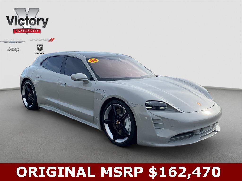 used 2024 Porsche Taycan car, priced at $83,995