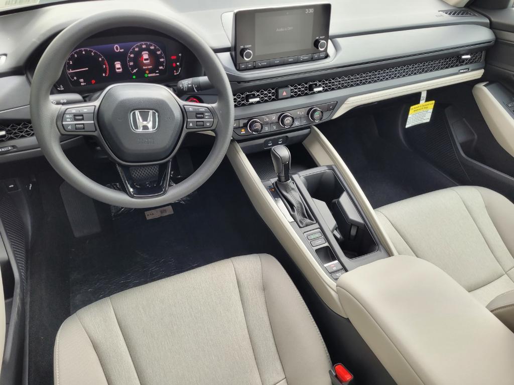 new 2025 Honda Accord car, priced at $30,277