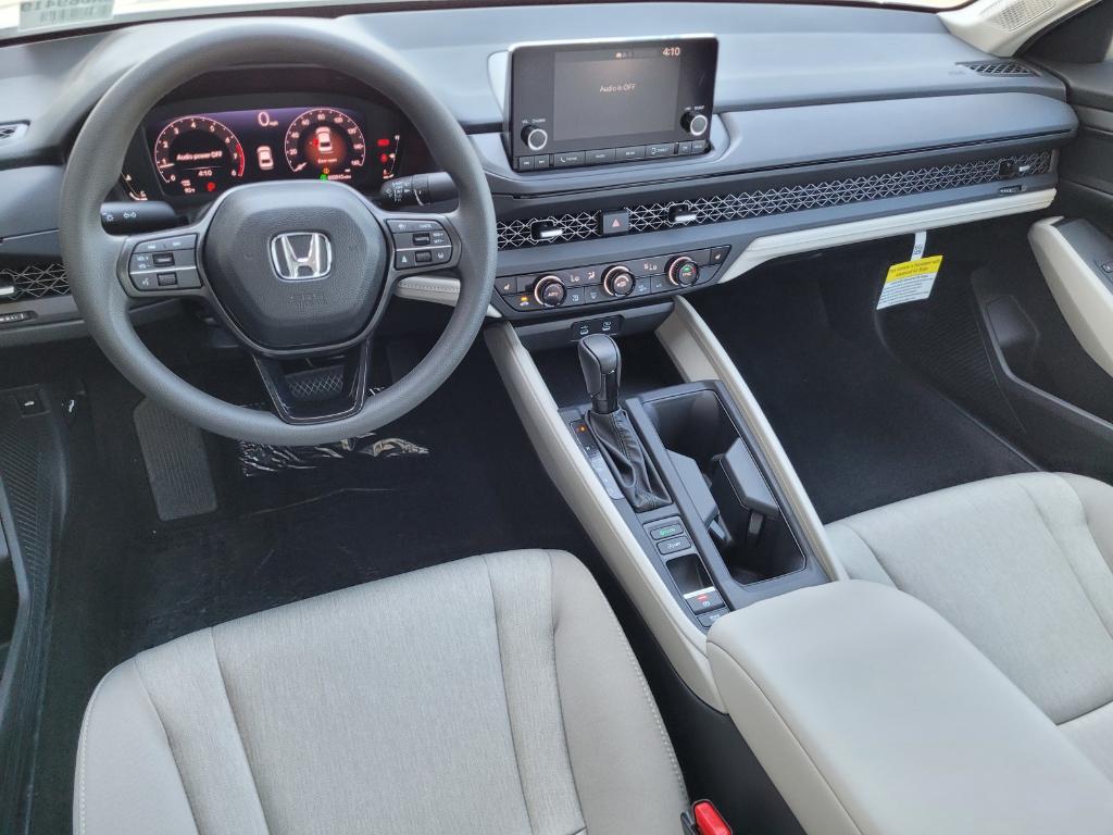 new 2025 Honda Accord car, priced at $30,210