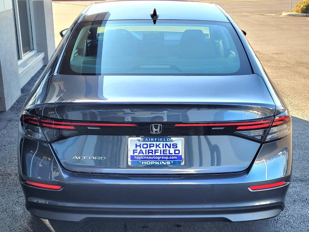 new 2025 Honda Accord car, priced at $31,490