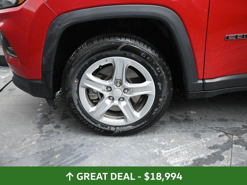 used 2024 Jeep Compass car, priced at $18,994