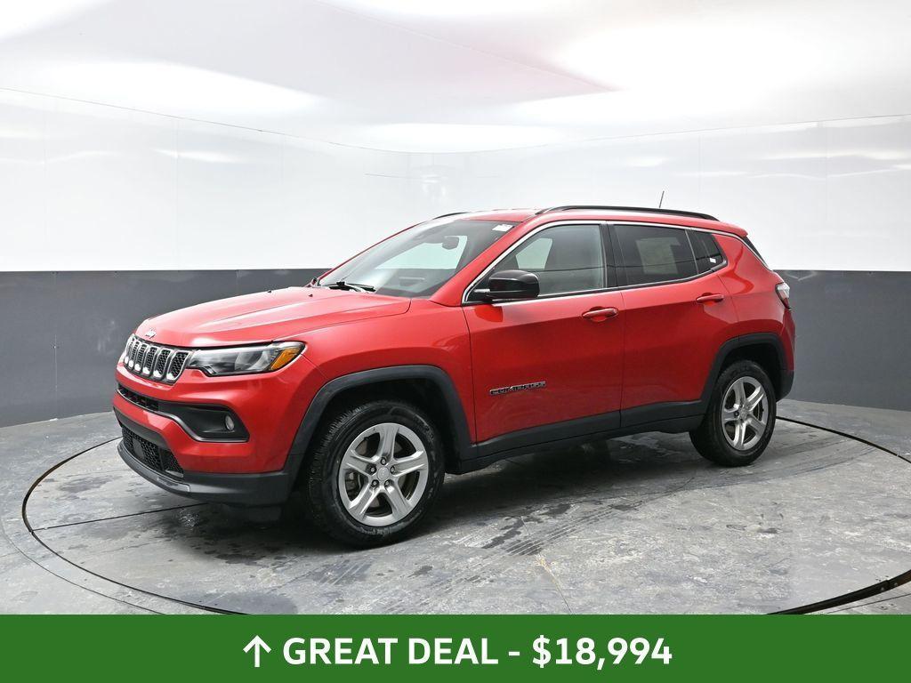 used 2024 Jeep Compass car, priced at $18,994