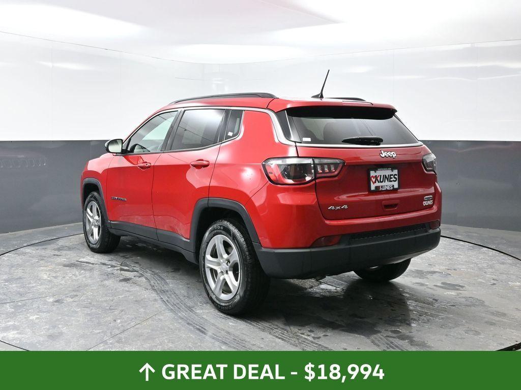used 2024 Jeep Compass car, priced at $18,994