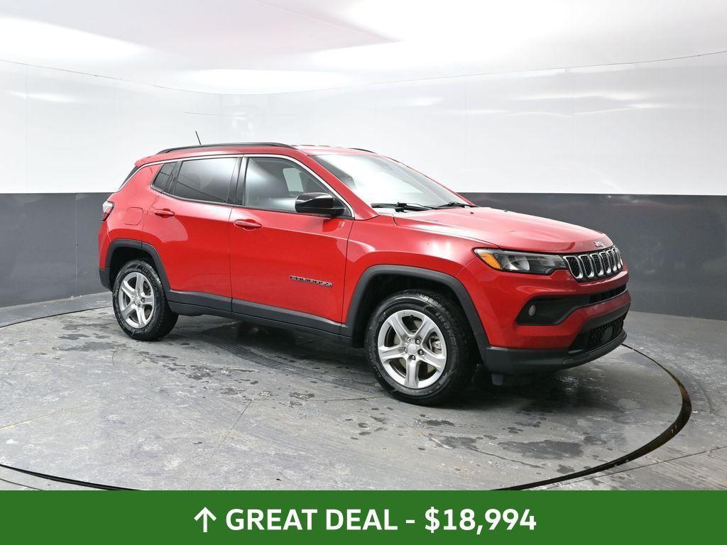 used 2024 Jeep Compass car, priced at $18,994
