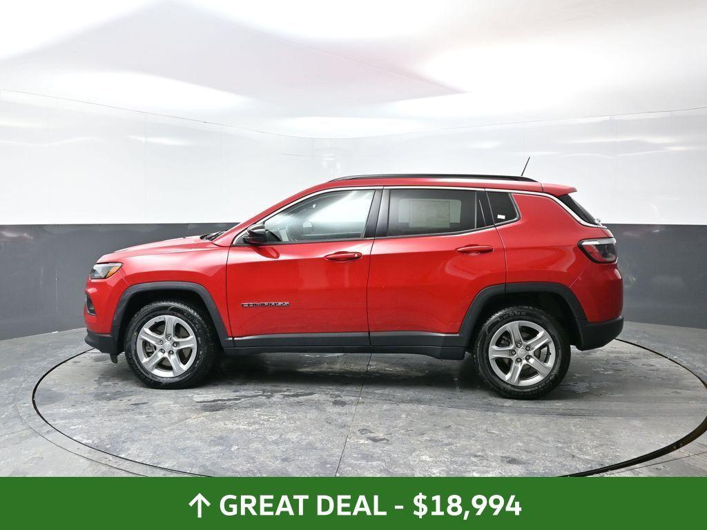 used 2024 Jeep Compass car, priced at $18,994