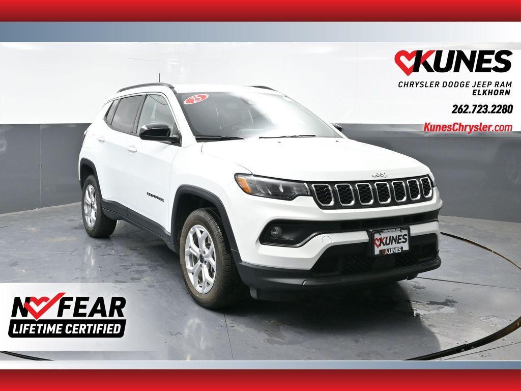 used 2025 Jeep Compass car, priced at $21,900