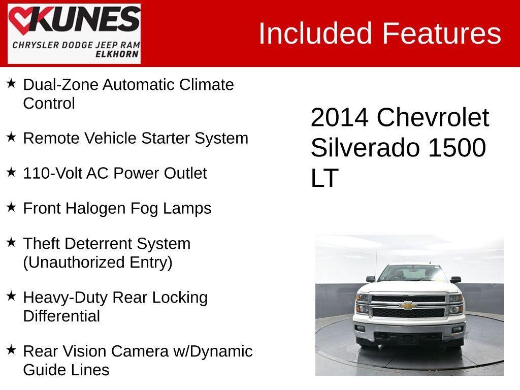 used 2014 Chevrolet Silverado 1500 car, priced at $15,169