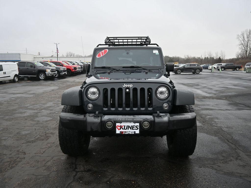 used 2017 Jeep Wrangler Unlimited car, priced at $19,816