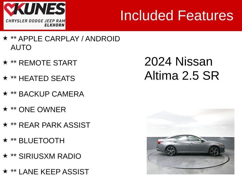 used 2024 Nissan Altima car, priced at $20,188