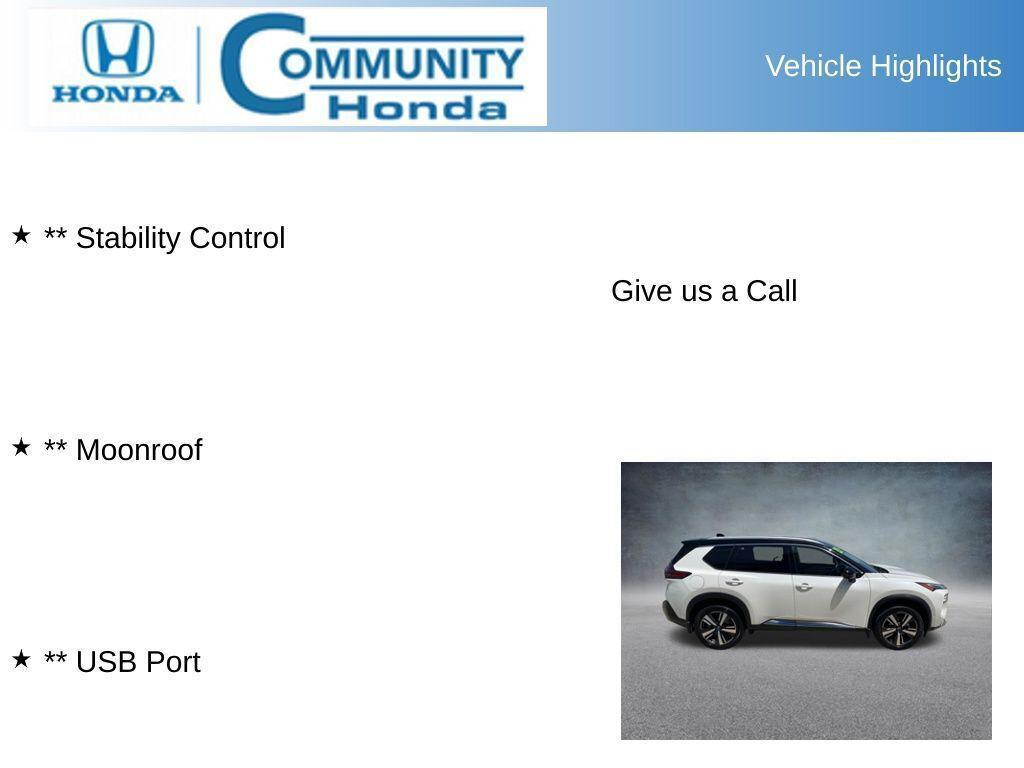 used 2023 Nissan Rogue car, priced at $31,355