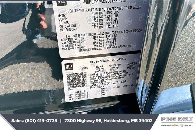 new 2026 Chevrolet Silverado 1500 car, priced at $50,720