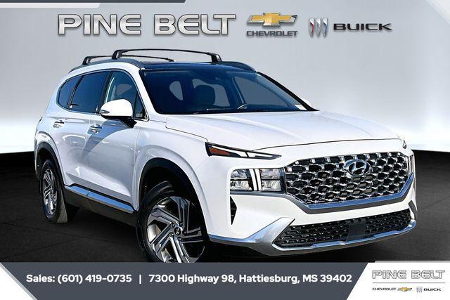 used 2021 Hyundai Santa Fe car, priced at $20,258
