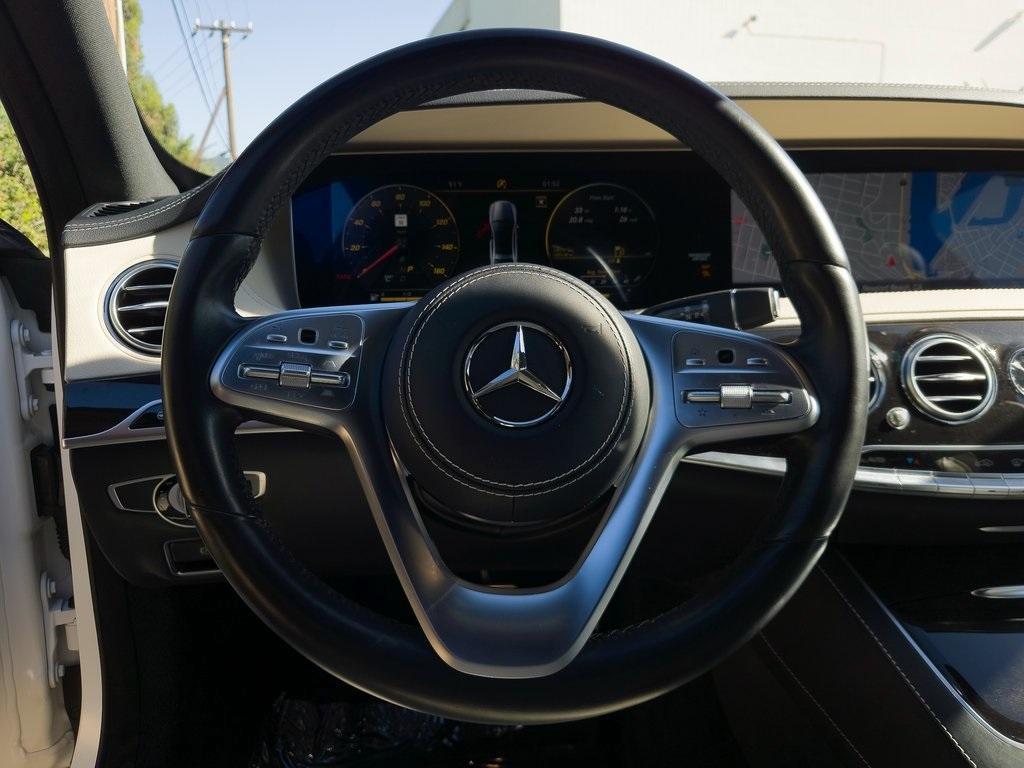 used 2020 Mercedes-Benz S-Class car, priced at $43,995