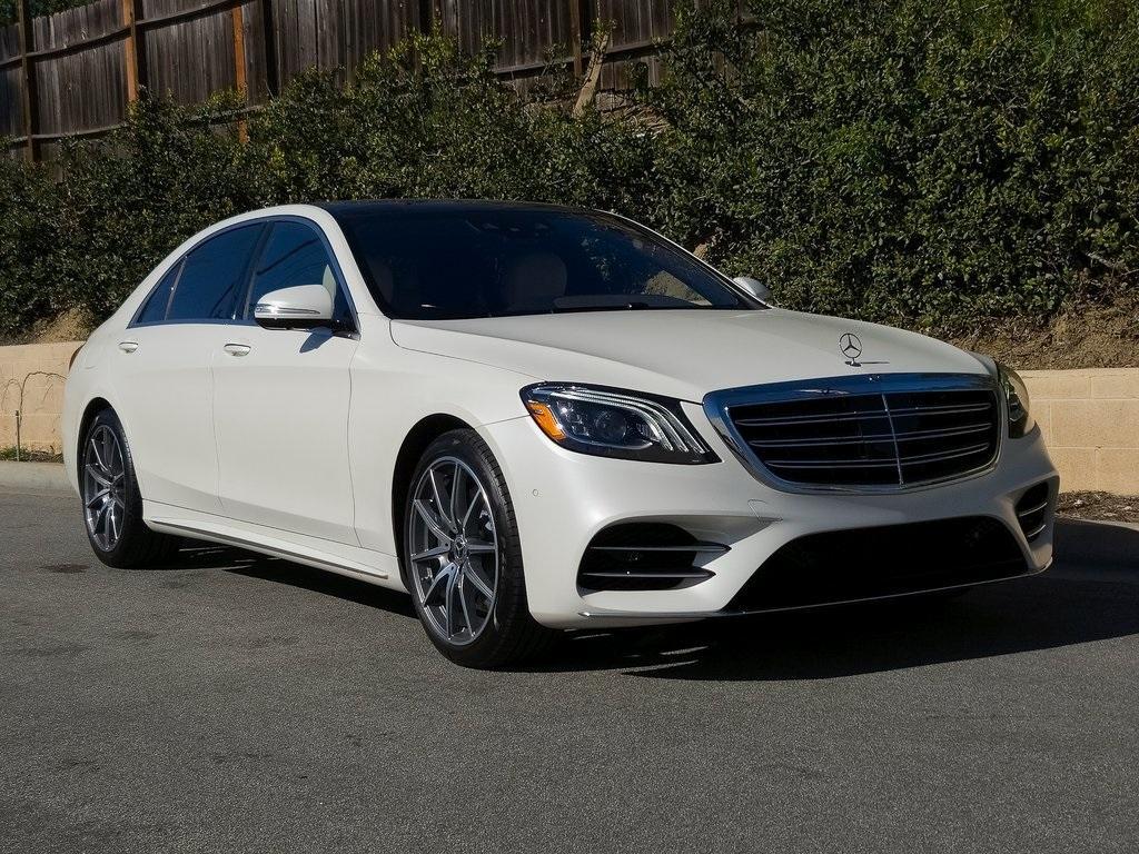 used 2020 Mercedes-Benz S-Class car, priced at $43,995