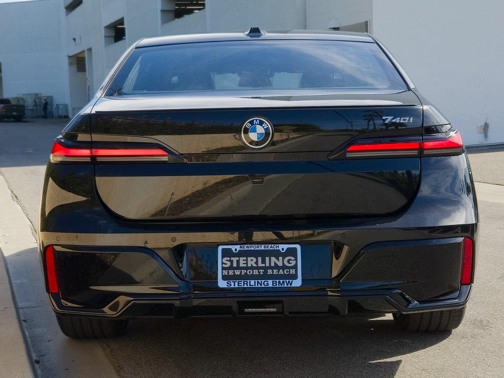 new 2026 BMW 740 car, priced at $113,350
