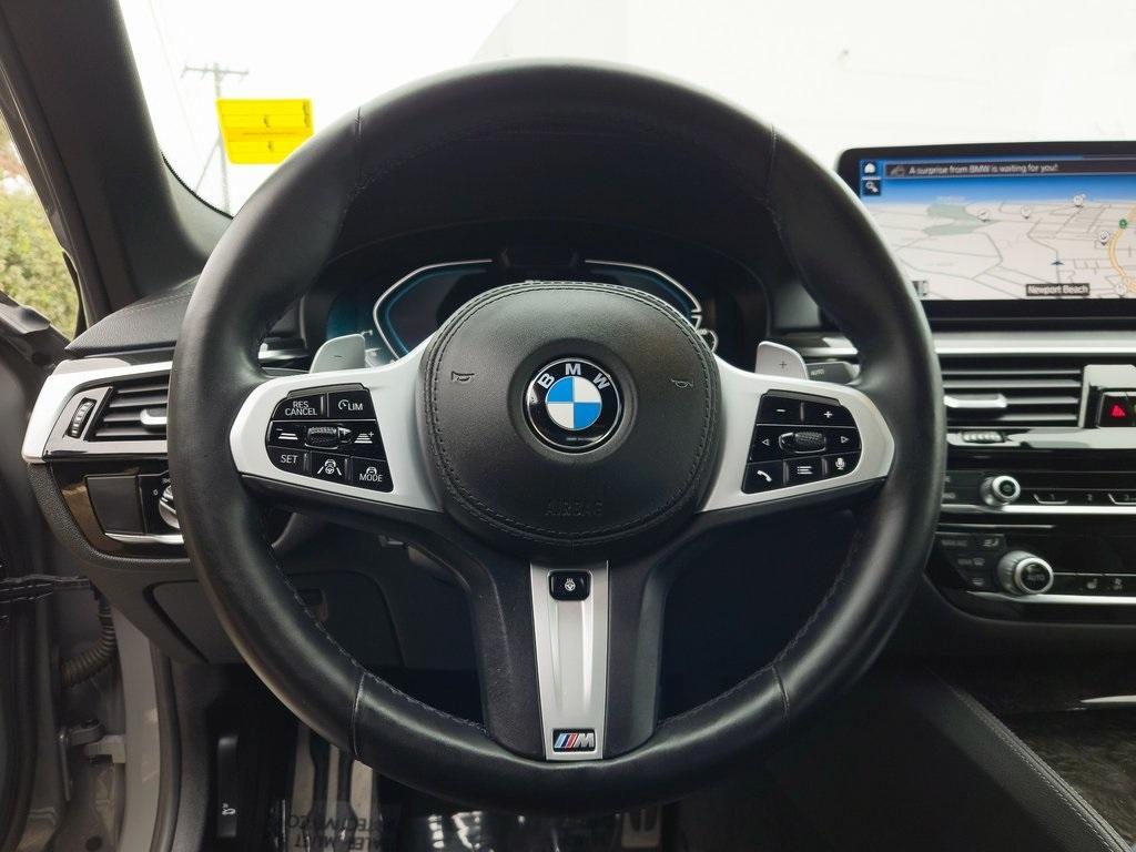 used 2021 BMW 530e car, priced at $27,995