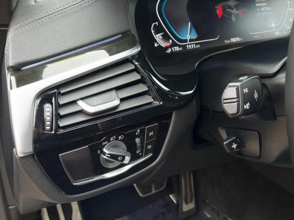 used 2021 BMW 530e car, priced at $27,995